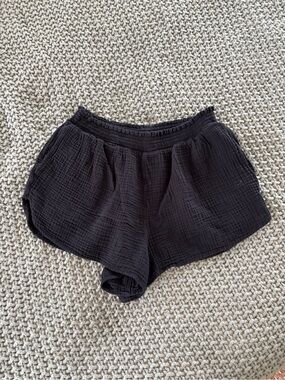 aerie cotton gauze shorts